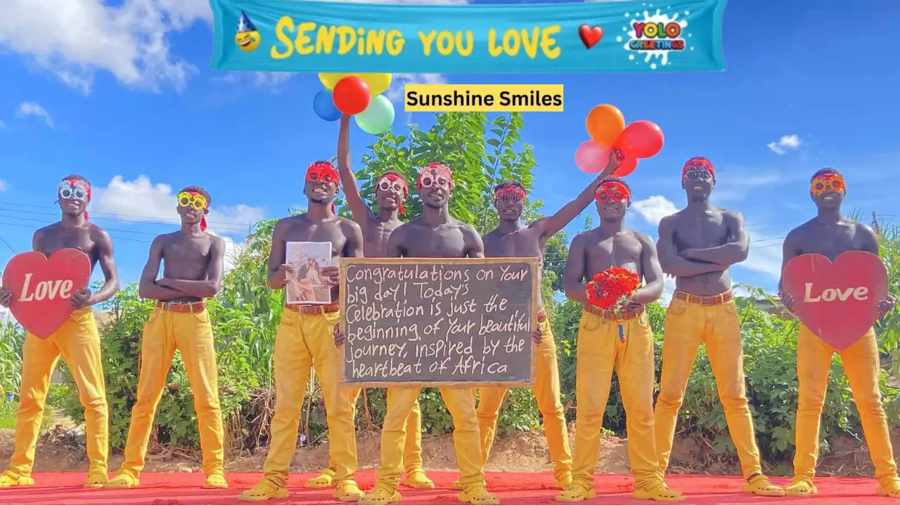 Africa Dance Greetings Teams | YOLO Greetings