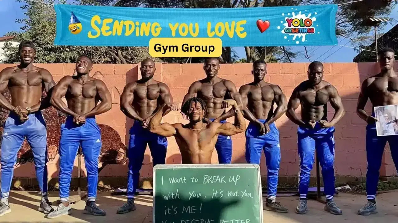Africa Dance Greetings Teams | YOLO Greetings