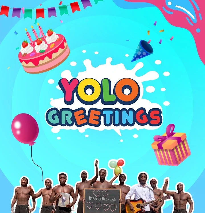 Spread Joy with YOLO Greetings' Dance Wishes!